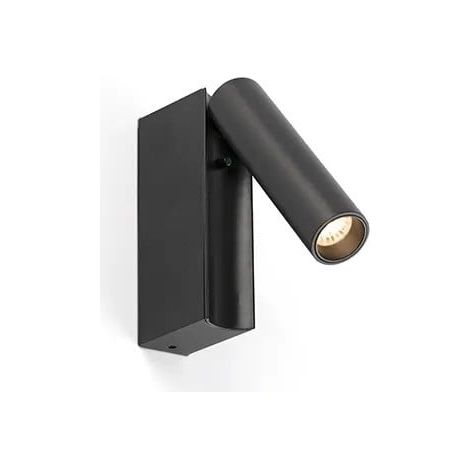 CRONOS lector de pared negro orientable con interruptor 62751 (1/5)