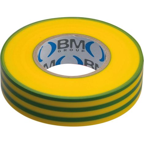 NASTRO ISOLANTE PVC 19MM 25M GIALLO / VER