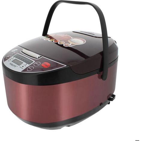 Cuiseur à Riz - SOKANY - 5L - Bol Antiadhésif - Maintien Chaud - Multifonction