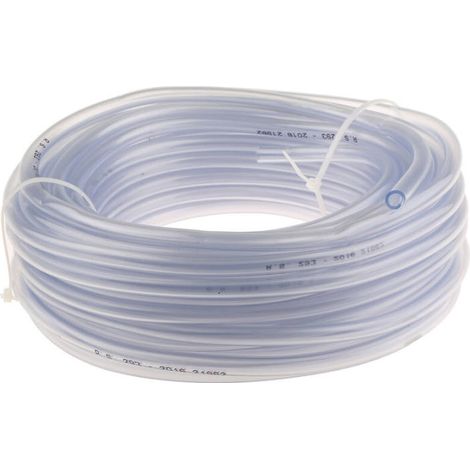 Tuyau PVC Transparent Basse Pression - 13.7 cm - Pour Applications Alimentaires Et Industrielles - 1 Pièce