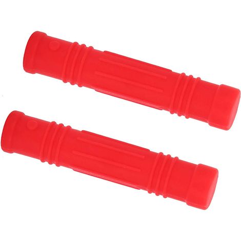 Tétine sensorielle bébé silicone rouge, embout crayon mâchonner, jouet dentition apaisant, hochet masticatoire nourrisson. (1/5)