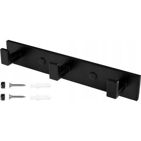 Colgador Trio Loft negro (1/5)