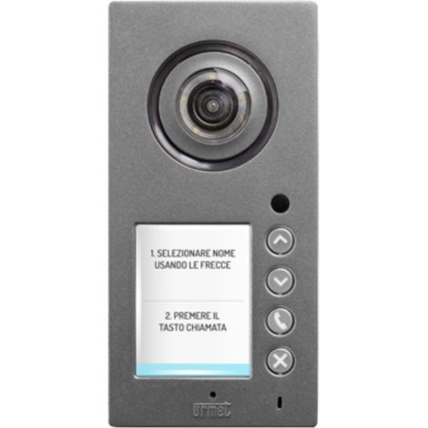 Pulsantiera Mikra Digital 2Voice display a colori e rubrica Urmet 1784/4