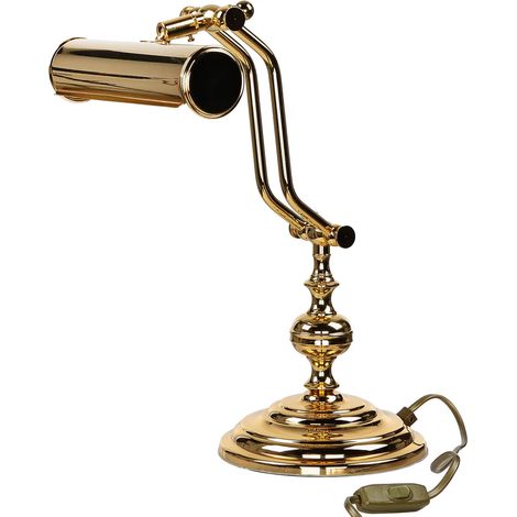 Tischlampe 24K Gold aus Messing Premium