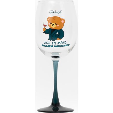 Verre à Vin – Verre de Vin à la Main, Détente Activée – Verre 47 cl (1/5)