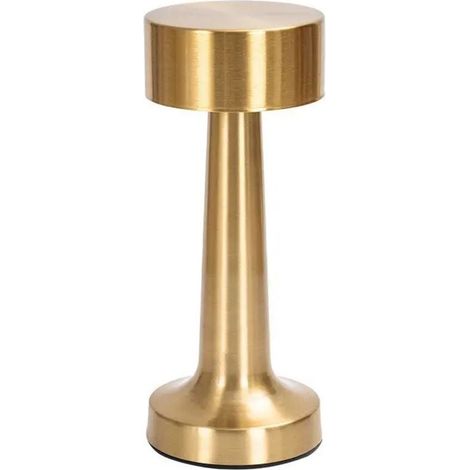 Lampe De Table à Gradation, Lampes De Table sans Fil Rechargeables avec Capteur Tactile, Luminosité à 3 Niveaux, Lampe De Nuit à LED 3w pour Tables De Chevet, Tables Basses, Restaurants (1/4)