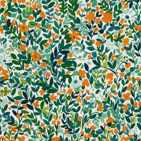 Tissu décoratif d'extérieur Oxford - Motif printemps I DX7651 (1/5)