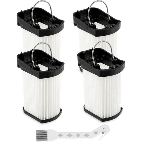 Lot de 4 Filtres de Rechange Compatible avec Aspirateur Sans Fil Shark WV270 WV270UK WV273UKT WandVac 2.0, Pièces de rechange XFFWV400 (1/5)