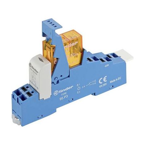 Finder 48.P3.8.012.0060 Interface relais 12 V/AC 10 A 1 inverseur (RT) 1 pc(s) Y528933 (1/2)