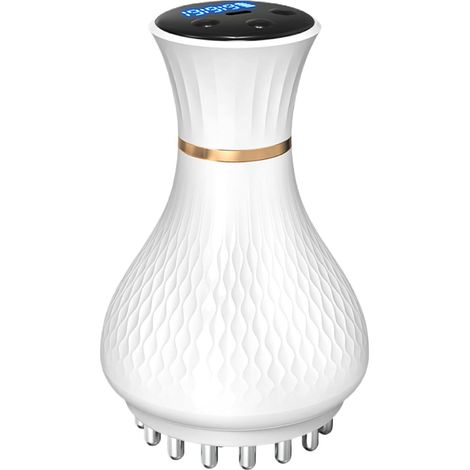 Elektrisches Fußmassagegerät, ergonomisches Cellulite-Massagegerät mit Wärme- und Vibrationsfunktion, wasserdichtes Körperformungsgerät zur Muskelentspannung (1/4)