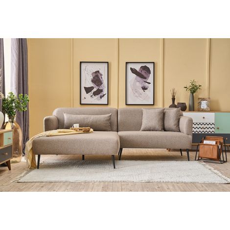 Ecksofa links Revos Braun (1/5)