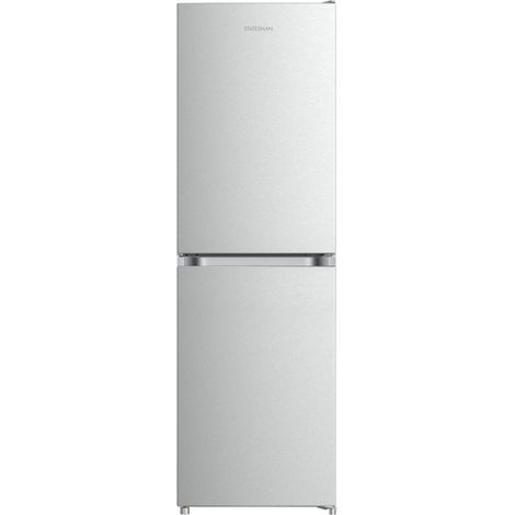 Statesman F01754LFS Freestanding 50/50 Fridge Freezer Low Frost, 154L Fridge, 100L Freezer, 54 cm Wide, Silver