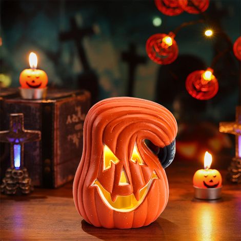 Halloween LED Pumpkin Lantern Battery Operated (1/5)