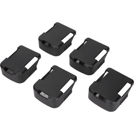5 supports de batterie pour piles plates Hitachi 18V - Organisation et rangement des batteries lithium-ion