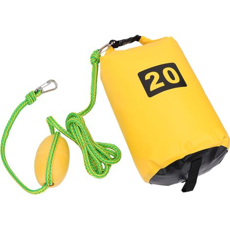 Sac de sable 20L avec bouée et corde réglable 2 en 1 PWC sac de sable pour bateaux à moteur Kayak bateau motomarine (1/5)