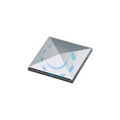 COPRIPILASTRO QUADRO GREZZO ART.165 - mm.120x120
