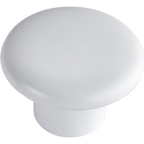 BL POMOLO IN RESINA 24 PP D 32 MM BIANCO 2 PZ Q.TA 5