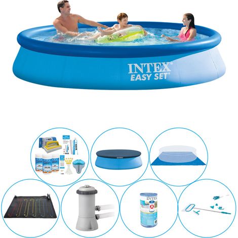 Intex Piscine Easy Set Ronde - 366x76 cm - 7-pièces S20228 (1/5)