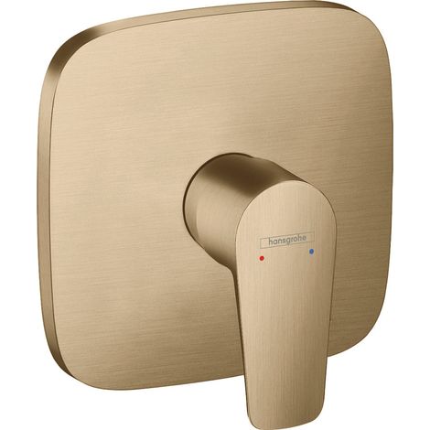 Hansgrohe Talis E - Miscelatore doccia ad incasso, bronzo spazzolato 71765140