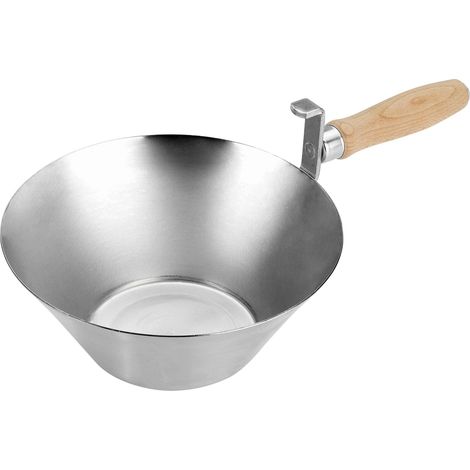 Cimco Cubeta para yeso blanca 180 mm diámetro 75 mm altura