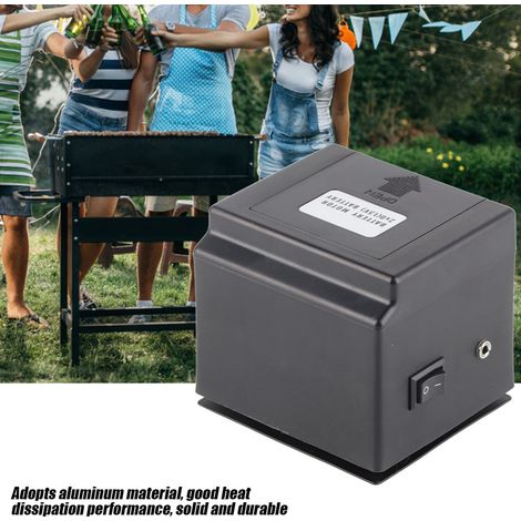 Moteur rôtissoire BBQ 3V DC pour grillade, accessoire de barbecue à piles, tournebroche rotatif pour cuisson en extérieur (1/5)
