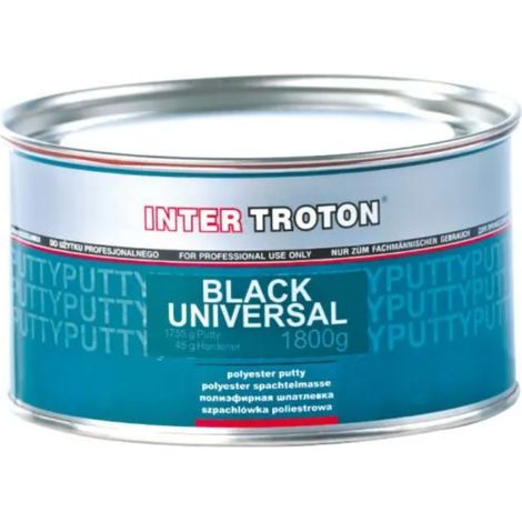 Mastic voiture Troton UNI NOIR 1,8 kg