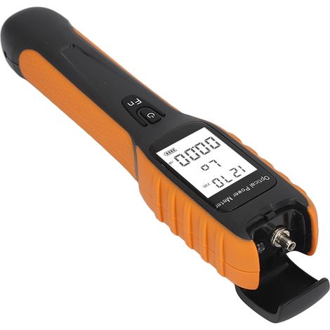 Wattmètre à fibre optique -70 à +6 dBm, compatible avec les interfaces SC, FC et ST, mini-testeur de câbles à fibre optique haute précision (1/5)