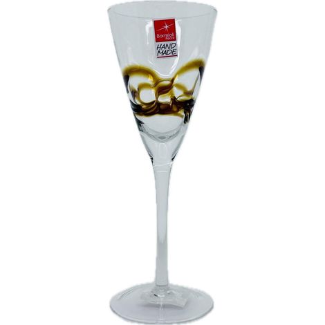 Bormioli Rocco Ceralacca set 6 calici flute ambra 18 cl