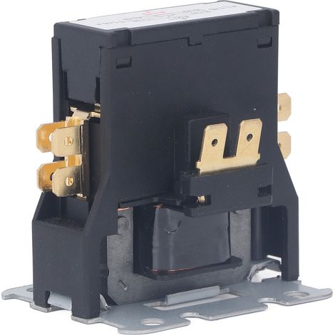 Sonew 25A Einpoliger HVAC-Schütz, Ersatzschalter für Klimaanlagen-Kondensatorkompressoren für HVAC-, Kälteanlagen, Motoren, Pumpen (240V)