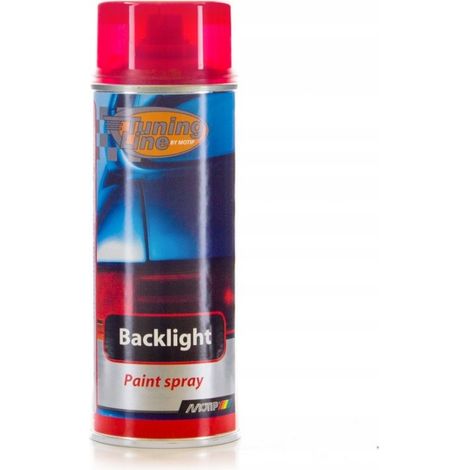 Spray teinté pour lampe Motip rouge (1/5)