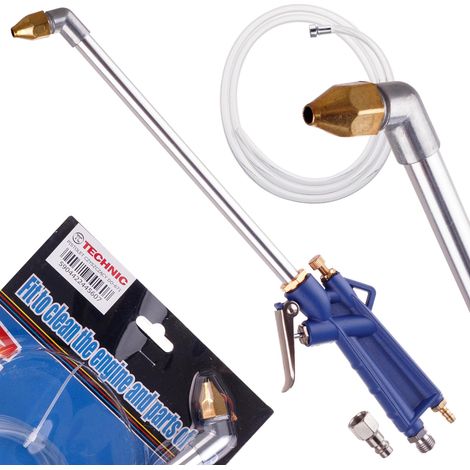 Pistolet à air comprimé pour le lavage et le nettoyage des métaux du moteur de voiture (1/5)