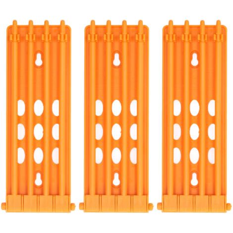 Atyhao 3 Pièces Pigeon Support Frame, Pigeon Leg Ring Holder Économisez de l'espace 4 Colonnes pour Pigeon Farm Jaune (1/5)