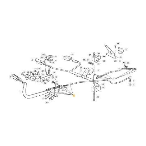 VARILLA DE FRENO TC SD TT S/CRUISE ORIGINAL STIGA - 382000678/0