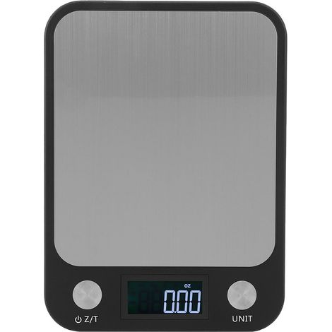 Mini-Küchenwaage aus Edelstahl, tragbar, 10 kg/1 g, zum Backen (1/5)