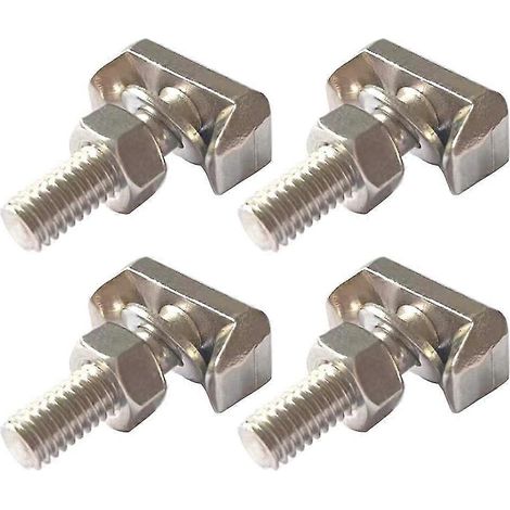 Connecteurs universels à filetage M6 pour bornes de batterie automobile, boulons en T, remplacent la référence n° 19116852, accessoires de remplacement (lot de 4). (1/5)