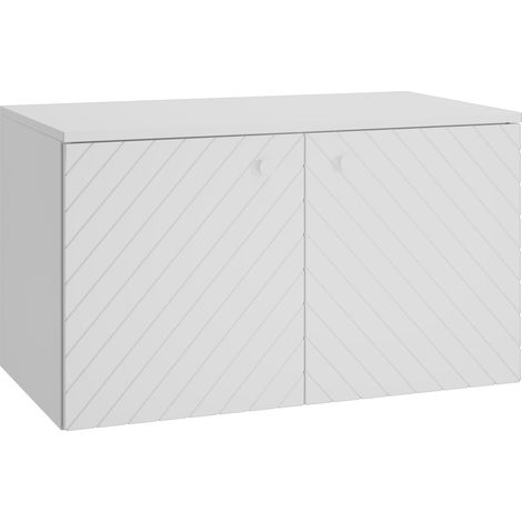 Mueble bajo lavabo Orlando 80 x 44 x 46 cm - Blanco mate - Muebl (1/4)