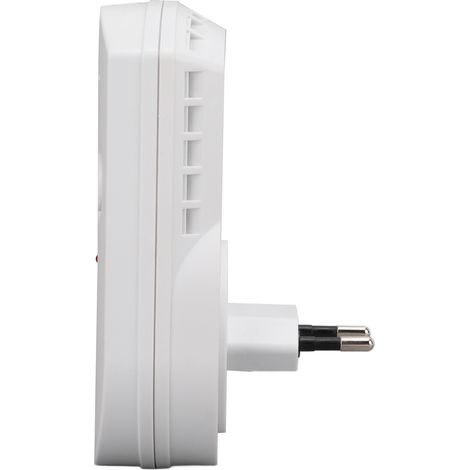 Détecteur de gaz naturel avec alarme numérique ZNAZCO1013 - Affichage digital haute sensibilité pour conduites, 100-240V AC (fiche UE) (1/5)