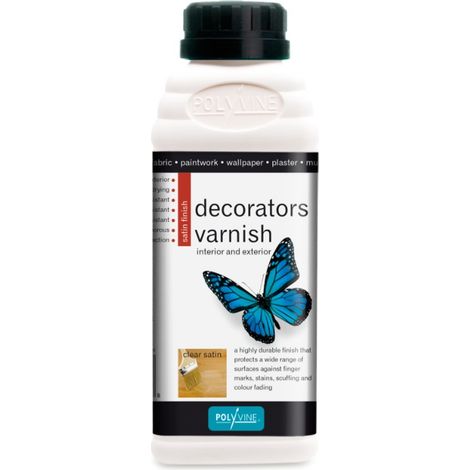 Polyvine - Decorators Varnish - Satin - 1 Litre