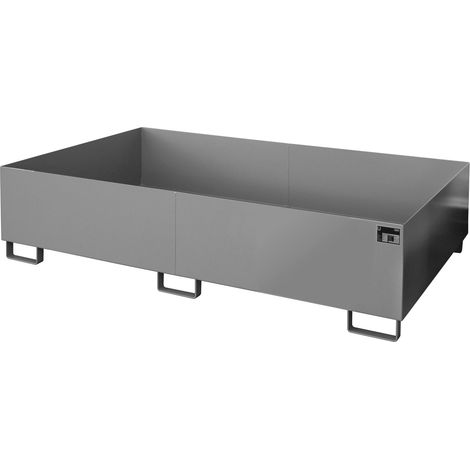 Bauer Regalwanne RW 2200-2, lackiert, Mausgrau