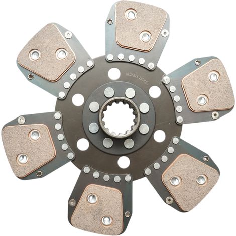 Disco frizione Fiat, Landini 280mm, diametro interno 35/40mm, 14 scanalature codice OEM 5116052 (1/4)