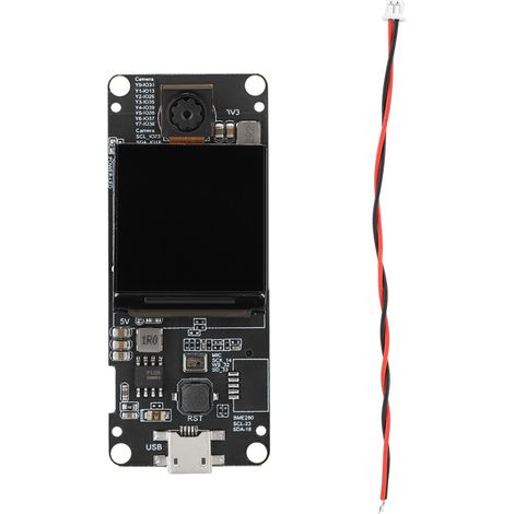 ESP32 Module Caméra 2 Mégapixels avec Bluetooth WiFi et Support Pile Lithium pour Projets DIY (1/5)