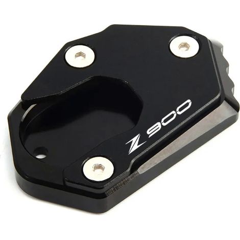 (Noir) Compatible avec KAWASAKI Z900 Z900RS Z900SE 2017-2022 2023 2024 Accessoires moto Béquille latérale Extension de béquille arrière Plaque de support maxpower (1/3)