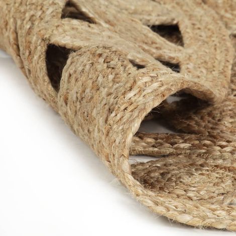 Maison Exclusive - Teppich Handgefertigt Jute Geflochten 120 cm