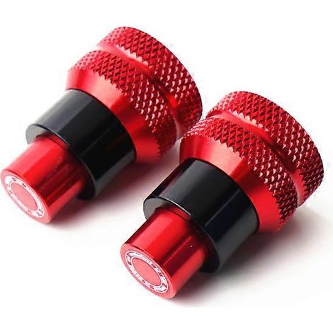 Convient pour Yamaha R3 R7 MT03 MT07 R25 MT25, cache-vis de réglage arrière en alliage d'aluminium modifié (rouge) (1/5)
