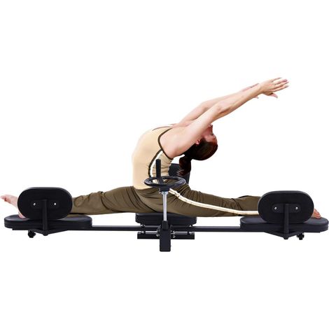 Senderpick – Écarteur de jambes professionnel – Appareil d'étirement mécanique – Acier lourd – Confort optimal – Charge 100kg – Pour flexibilité musculaire
