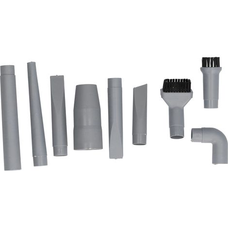 Set Accessori Aspirapolvere 9 Pezzi – Bocchette Universali in Plastica Robusta, Design Funzionale – Ideale per Pulizia Casa, Auto e Tessuti (1/5)