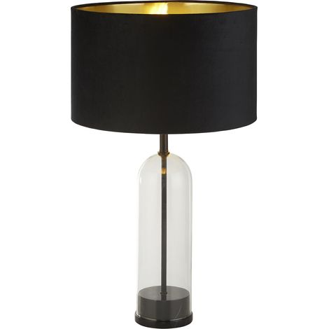 Lampada Da Scrivania Contemporanea Oxford Acciaio Ottone 1 Luce E27 (1/3)