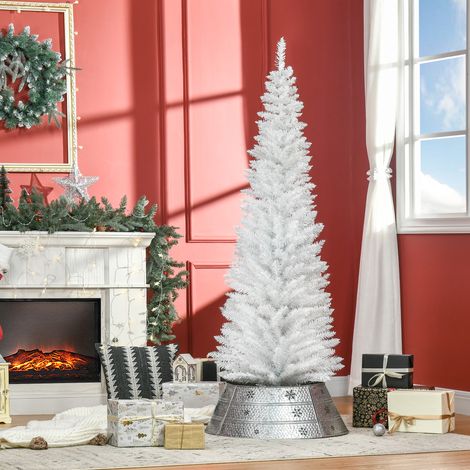Sapin de Noël artificiel de 180 cm, sapin artificiel à 390 branches, décoration de Noël pour l'intérieur (1/5)