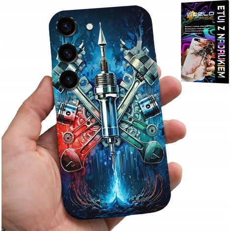 Coque pour Samsung Galaxy S23 Plus - cache-pièces moteur + verre (1/5)