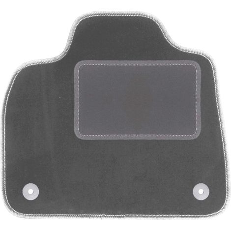 Fahrermatte aus Samt für: Citroen DS5 Limousine (2011–2018) Graphit